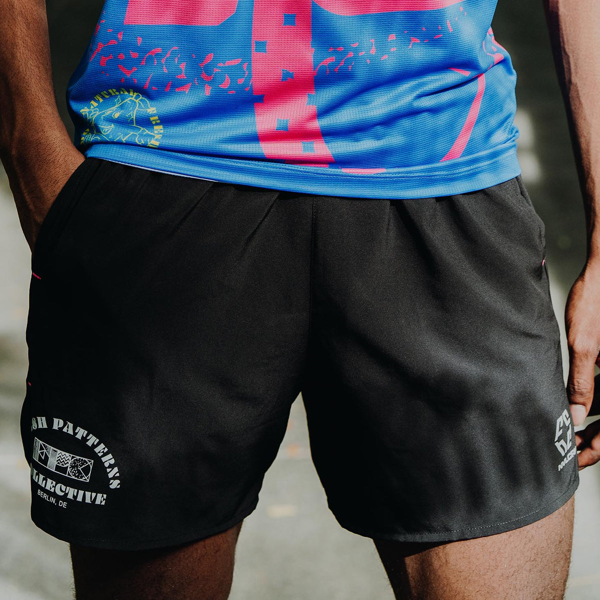 NIVELCRACK X FRESH PATTERNS COLLECTIVE - SHORTS