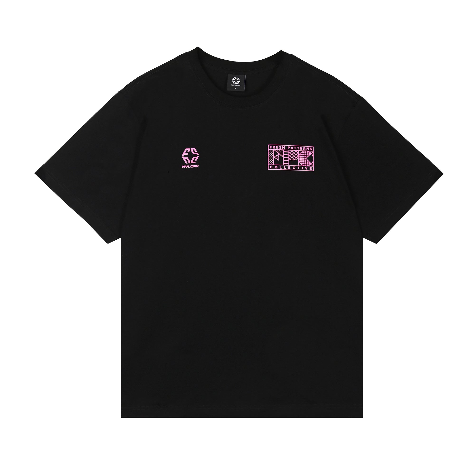NIVELCRACK X FRESH PATTERNS COLLECTIVE - TEE BLACK