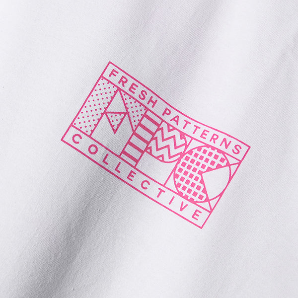 NIVELCRACK X FRESH PATTERNS COLLECTIVE - TEE WHITE